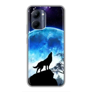 Чехол с Волком на Realme C33