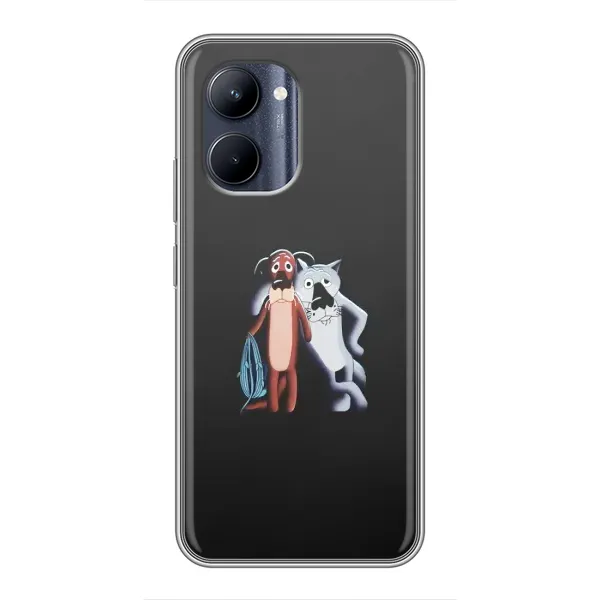 Чехол с рисунком «Шо, опять» для Realme C33