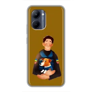 Чехол с принтом для Realme C33 (ЗСУ Патрон)