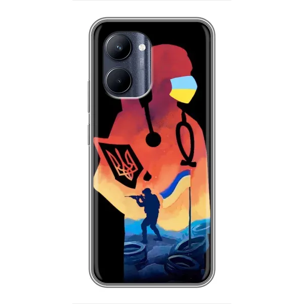Чехол с рисунком «ЗСУ Врач» для Realme C33 Чехол с рисунком «ЗСУ Врач» для Realme C33