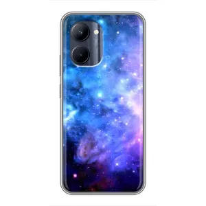 Чехлы КОСМОС для Realme C33 (Звездный вид)
