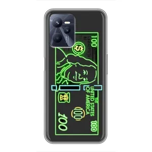 Чехол (Дорого -богато) на Realme C35 (Баксы)
