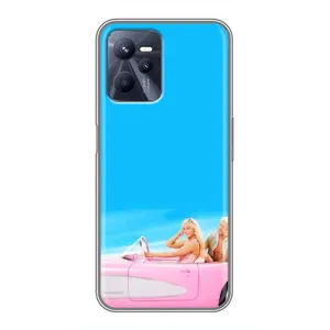 Силиконовый Чехол Барби Фильм на Realme C35 (Барби и Кен)