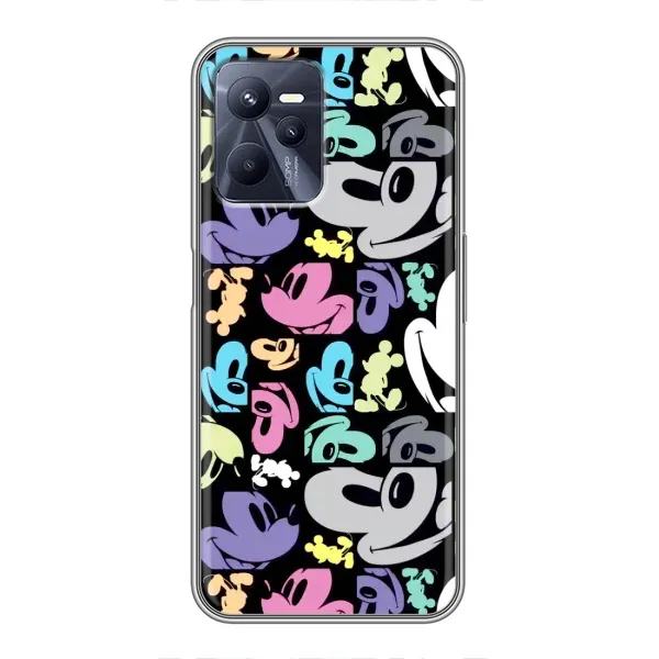 Чехол с рисунком «Цветной Микки Маус» для Realme C35 Чехол с рисунком «Цветной Микки Маус» для Realme C35