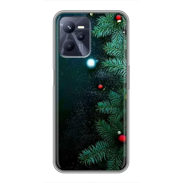 Чехол с рисунком «Елка» для Realme C35 Чехол с рисунком «Елка» для Realme C35