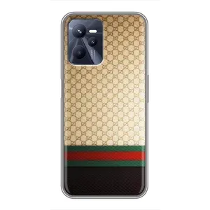Чехлы Бренд GUCCI для Realme C35 (Фон Гуччи)