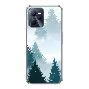 Летний Чехол на Realme C35 (Горный лес)