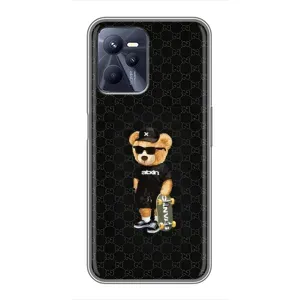 Чехлы Мишка Тедди для Реалми с35 (GUCCI Teddy)