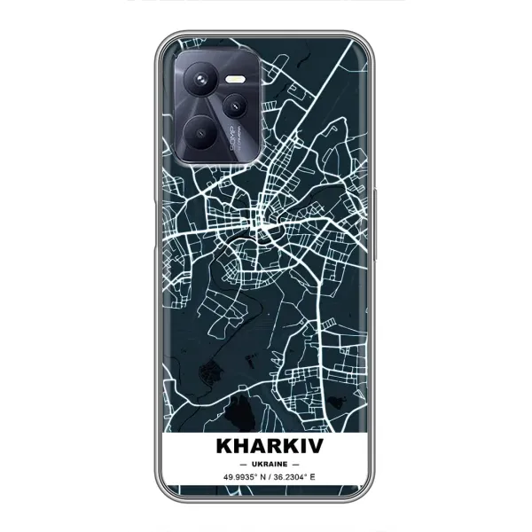 Чехол с рисунком «Харьков» для Realme C35 Чехол с рисунком «Харьков» для Realme C35