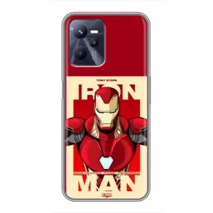 Чехол Супергерой Железный человек на Realme C35 (Iron man)