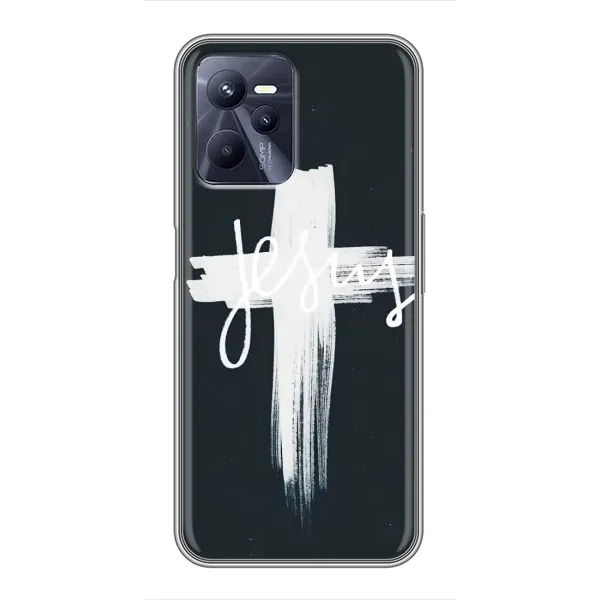 Чехол с рисунком «Jesus» для Realme C35 Чехол с рисунком «Jesus» для Realme C35
