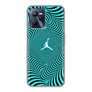 Силиконовый Чехол Nike Air Jordan на Реалми с35 (Jordan)