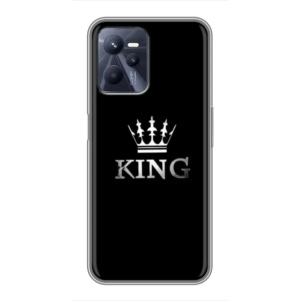 Чехол с рисунком «KING» для Realme C35 Чехол с рисунком «KING» для Realme C35