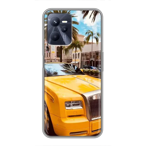 Чехол с рисунком «Крутая машина» для Realme C35
