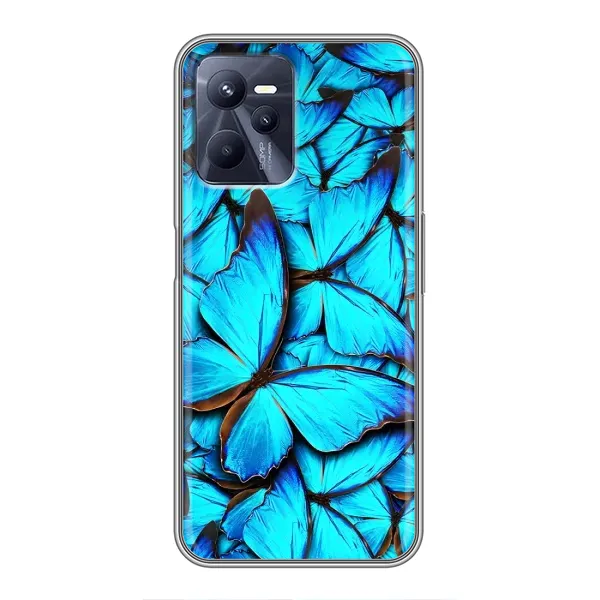 Чехол с рисунком «Крылья бабочек» для Realme C35 Чехол с рисунком «Крылья бабочек» для Realme C35
