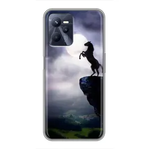 Чохли з зображенням різних тварин на Realme C35 (Кінь)