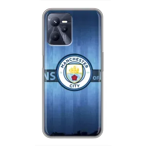 Силіконові Чохли з принтом Футбол на Realme C35 (ManCity)