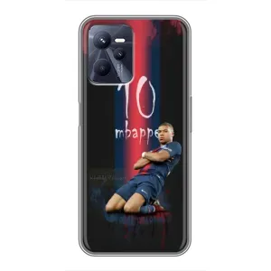 Чохол (TPU) з Футболістом на Realme C35 (MBAPPE 10)