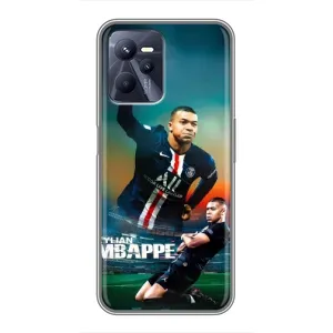 Чохол (TPU) з Футболістом на Realme C35 (MBAPPE)