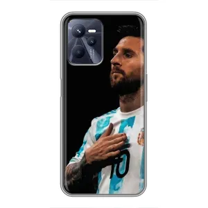 Чохли Лео Мессі Аргентина для Realme C35 (Мессі Капітан)