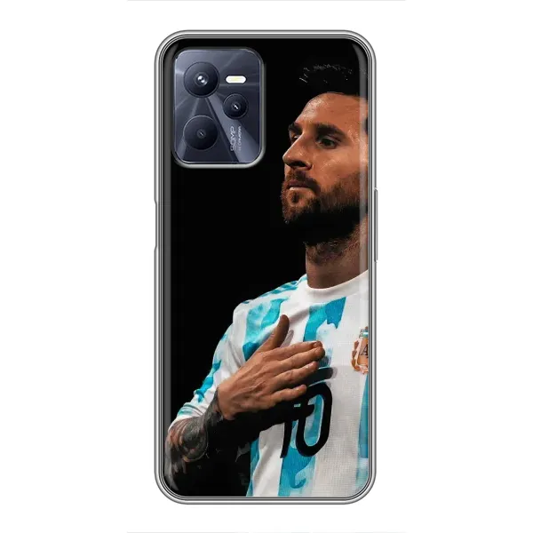 Чехол с рисунком «Месси Капитан» для Realme C35 Чехол с рисунком «Месси Капитан» для Realme C35
