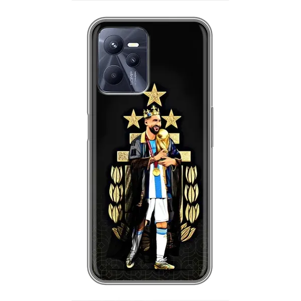 Чехол с рисунком «Месси король» для Realme C35 Чехол с рисунком «Месси король» для Realme C35