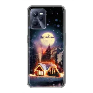 Чехлы на Новый Год Realme C35 (Настроение зимнее)