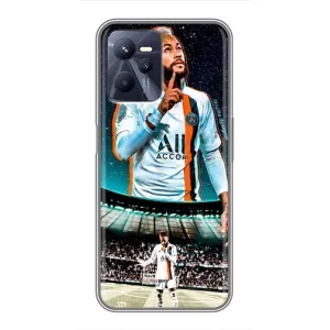 Силіконовий Чохол для Realme C35 (Неймар ПСЖ)