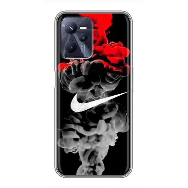 Чехол с рисунком «Nike дым» для Realme C35