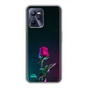 Чехлы с принтом Розочки для Realme C35 (Ночная роза)