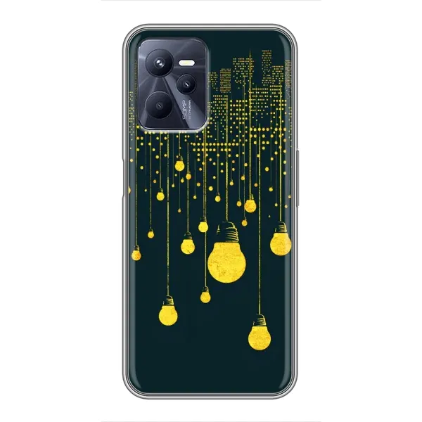 Чехол с рисунком «Ночной город» для Realme C35 Чехол с рисунком «Ночной город» для Realme C35
