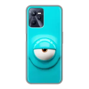 Силиконовые Чехлы (смешные стикеры) для Realme C35 (Одноглазик)