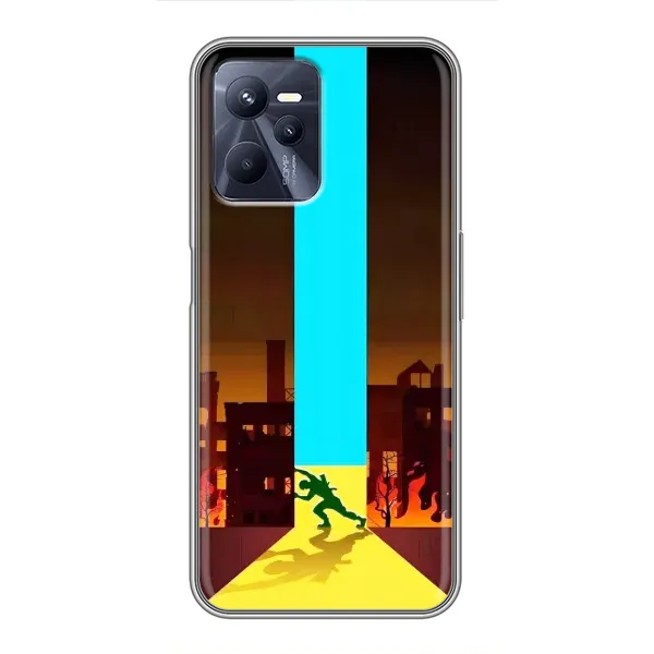 Чехол с рисунком «Освобождение» для Realme C35 Чехол с рисунком «Освобождение» для Realme C35