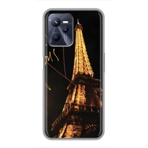 Чехол с Эйфелевой башней на Realme C35 (Paris)