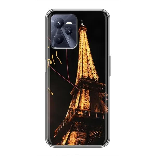 Чехол с рисунком «Paris» для Realme C35 Чехол с рисунком «Paris» для Realme C35