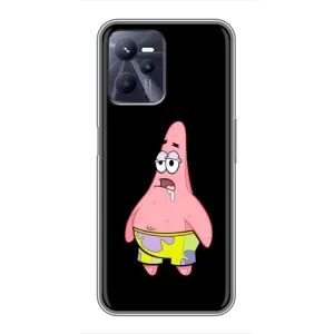 Чехлы с Патриком на Realme C35 (Патрик завис)
