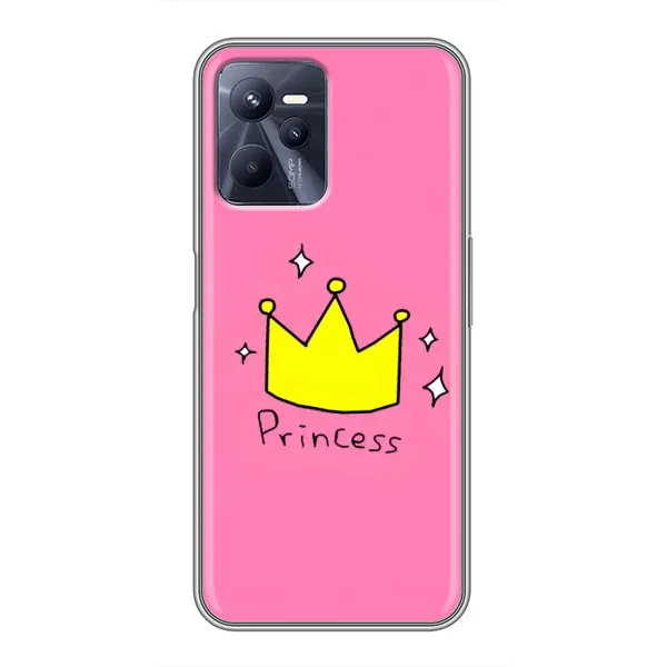 Чехол с рисунком «Princess» для Realme C35 Чехол с рисунком «Princess» для Realme C35