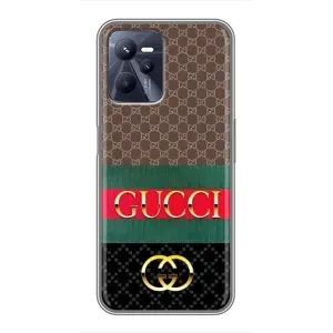 Чехлы Бренд GUCCI для Realme C35 (Стиль GUCCI)