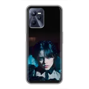 Чехлы с принтом Уэнсдей на Realme C35 (Танец Уэнсдей)