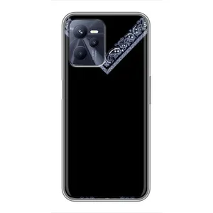 Силиконовый Чехол на Realme C35 (Воротник вышиванки)