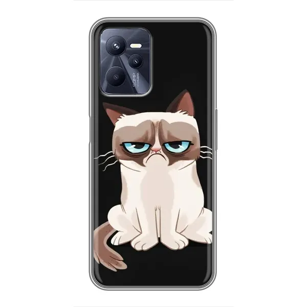 Чехол с рисунком «Взгляд кота» для Realme C35 Чехол с рисунком «Взгляд кота» для Realme C35