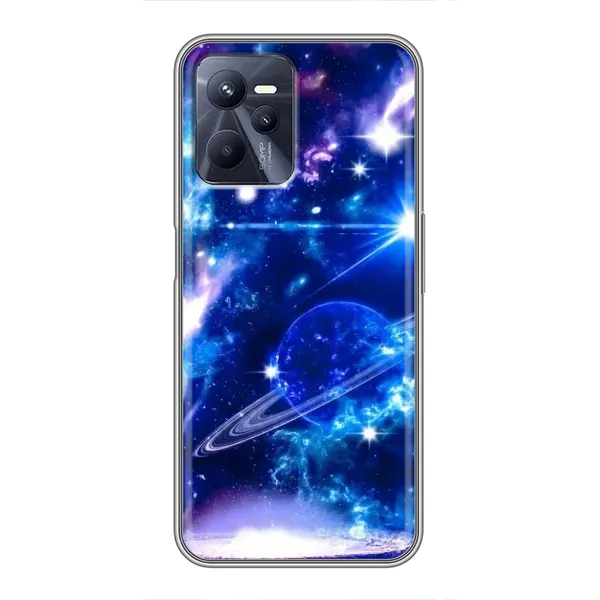 Чехол с рисунком «Яркий космос» для Realme C35 Чехол с рисунком «Яркий космос» для Realme C35