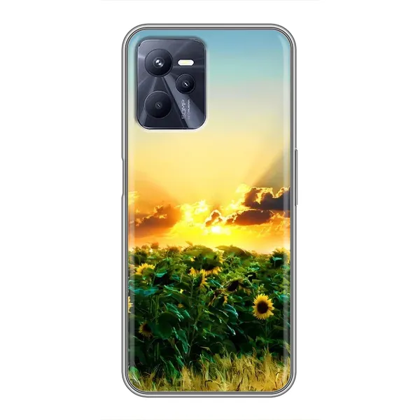 Чехол с рисунком «Закат Солнца» для Realme C35 Чехол с рисунком «Закат Солнца» для Realme C35