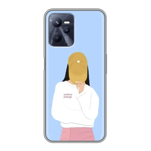 Чехол с рисунком «Желтая кепка» для Realme C35 Чехол с рисунком «Желтая кепка» для Realme C35