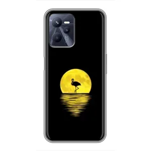 Летний Чехол на Realme C35 (Желтый Закат)