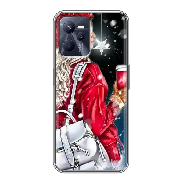 Чехол с рисунком «Зима пришла» для Realme C35 Чехол с рисунком «Зима пришла» для Realme C35