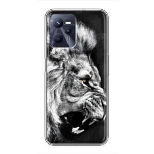 Чохол з картинкою на Realme C35 (Злий Лев)