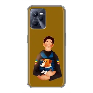 Чехол с принтом для Realme C35 (ЗСУ Патрон)