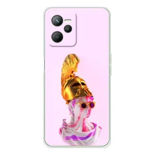 Чохол з Прикольним Принтом на Realme C36 (АРТ Статуя)