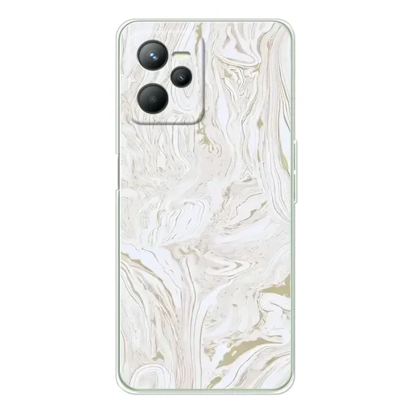 Чехол с рисунком «белый мрамор» для Realme C36 Чехол с рисунком «белый мрамор» для Realme C36